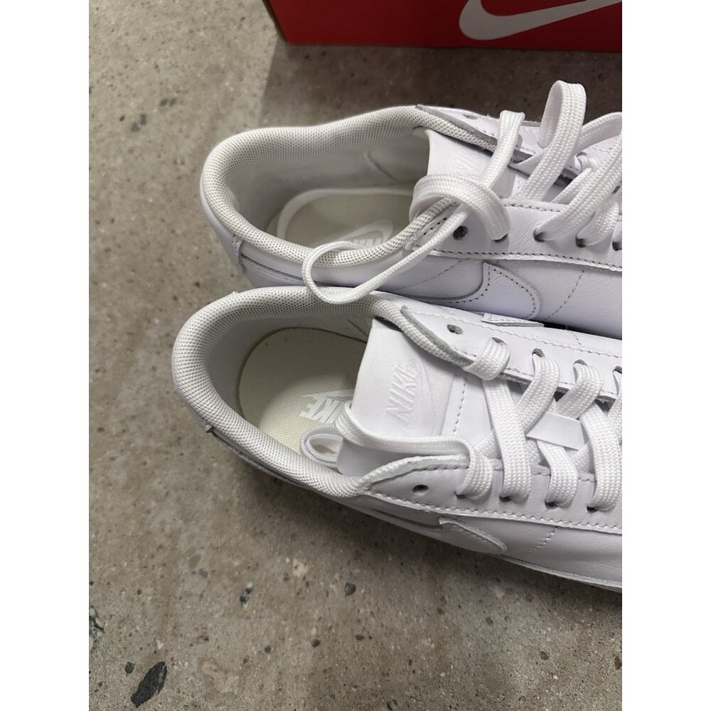 Nike Blazer Low LE Sneakers Leather White - Picture 7 of 9